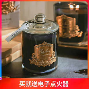 NOIRE进口香薰摆件家用持久助眠卧室香薰精油香氛蜡烛 法国COTE