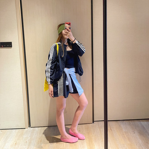 夏季户外美式街头运动感套装女