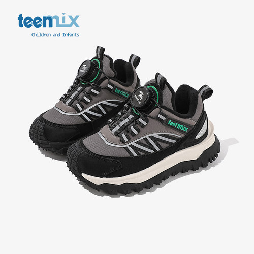 天美意儿童冬季加绒棉鞋