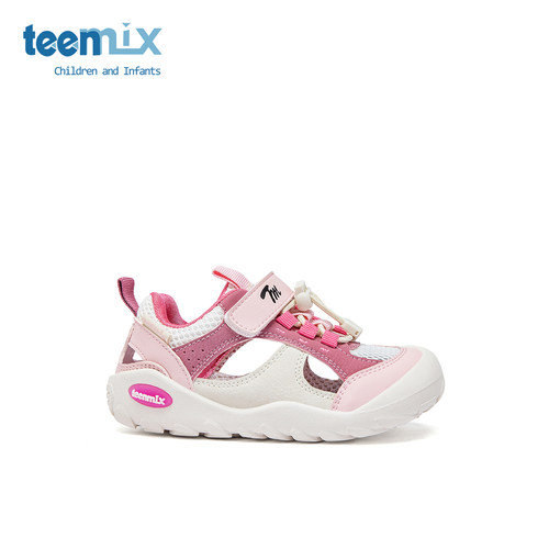 teenmix童鞋2025年夏季新款女童网面镂空休闲凉鞋男童网面运动鞋