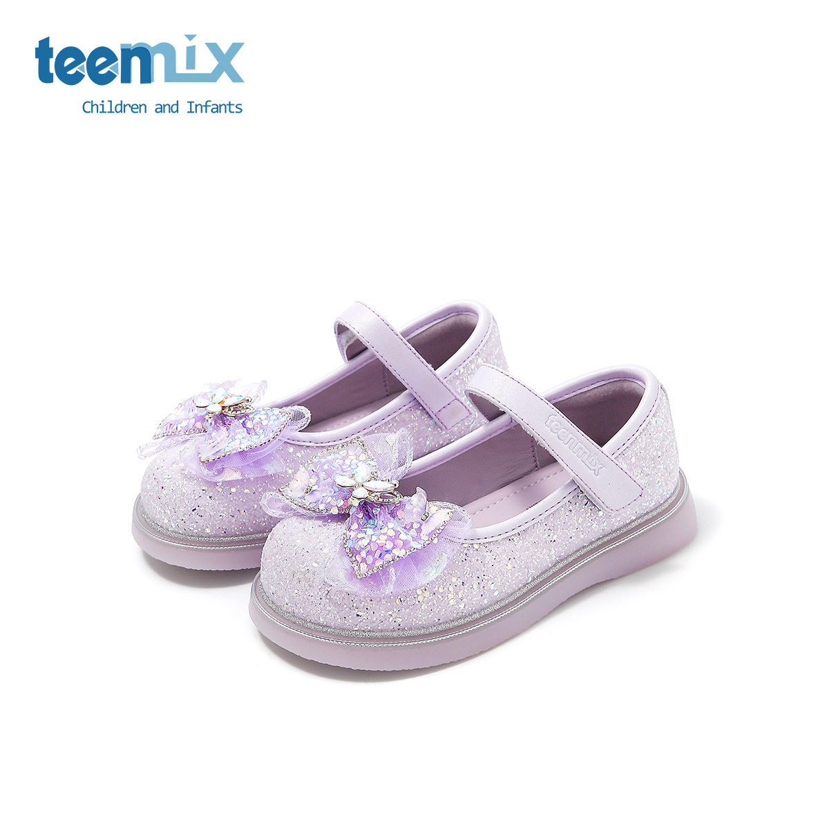 天美意女童鞋公主鞋小皮鞋儿童单鞋子2026春季新款女孩舞蹈演出鞋