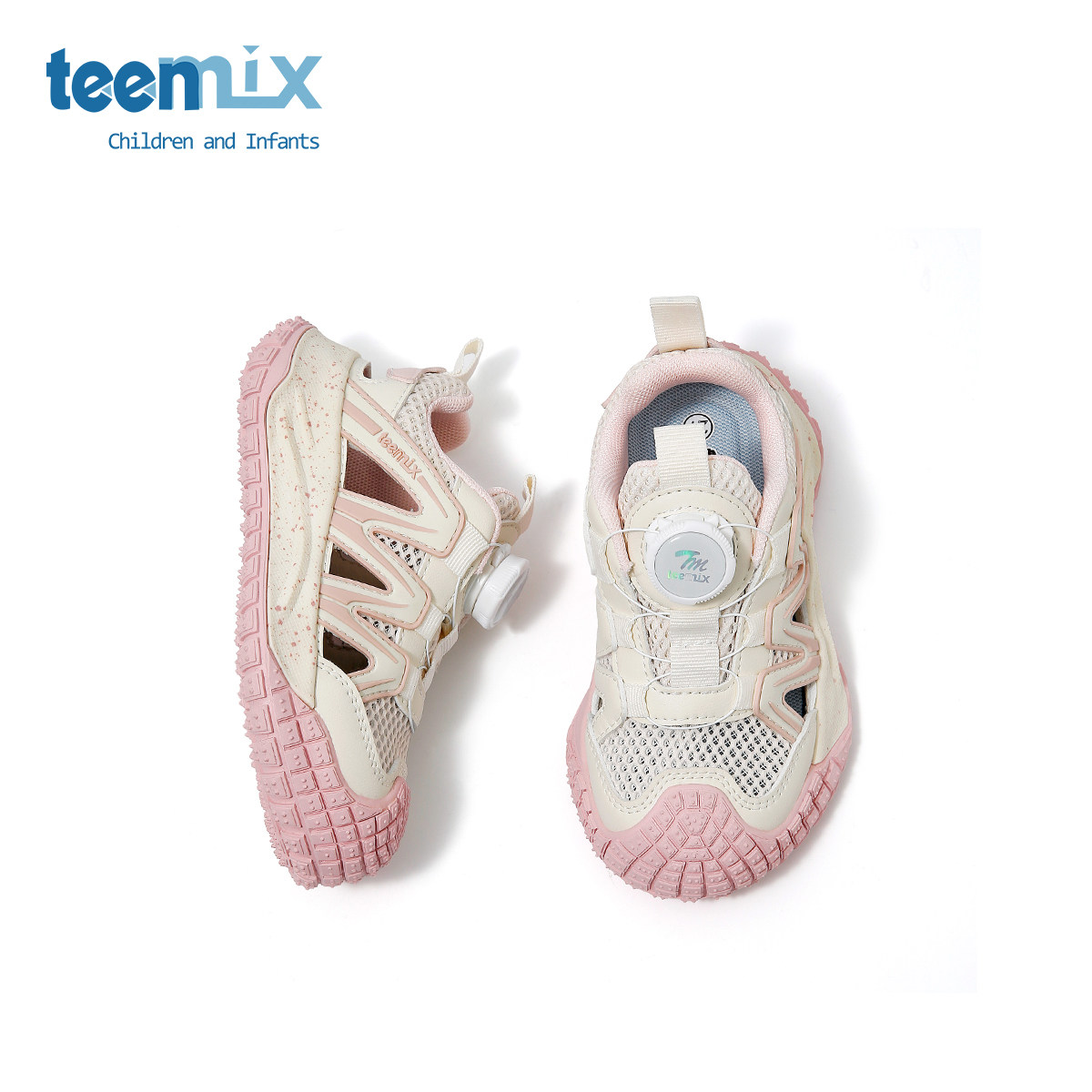 天美意儿童鞋凉鞋2026夏季新款女童男童鞋子女宝宝网面透气沙滩鞋