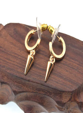 欧美外贸原单流行饰品 简易铆钉个性  耳环耳坠女 181222-21