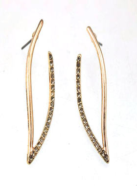 欧美外贸原单流行时尚饰品 个性 满钻 耳钉耳饰女 181222-32