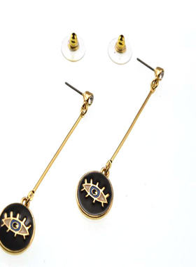 欧美 外贸 原单 流行时尚饰品 个性 眼睛耳环 耳坠 190822