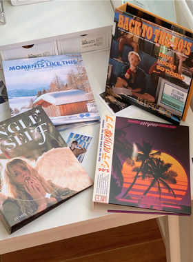 原创3寸4寸追星明星小卡6寸生写照片明信片收纳册卡册相册手账本