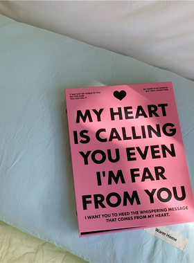 原创美式风简约字母A5四宫格卡册拍立得相册明星小卡收纳手账外壳