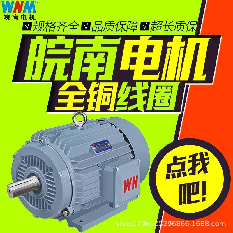 安徽皖南电机YE4/YE5-100L1-8 0.75KW一级能效三相异步电动机