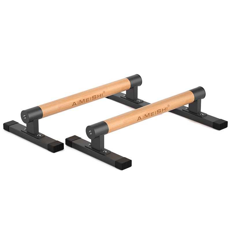 榉木俯卧撑支架 办公室健身器材胸肌 家用臂肌背阔肌俯卧撑板