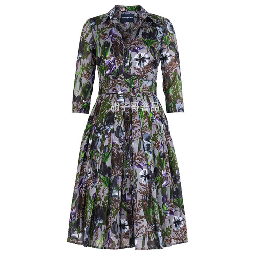 Samantha sung AUDREY DRESS #4_COPENHAGEN BOTANIC薄棉 A002