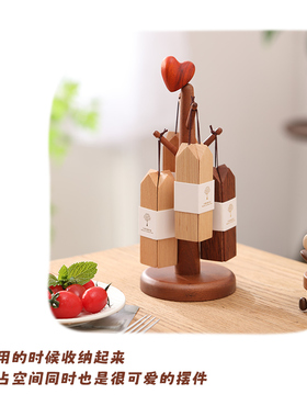 许愿树隔热垫实木餐桌摆件创意防烫折叠锅垫餐垫乔迁搬家礼物