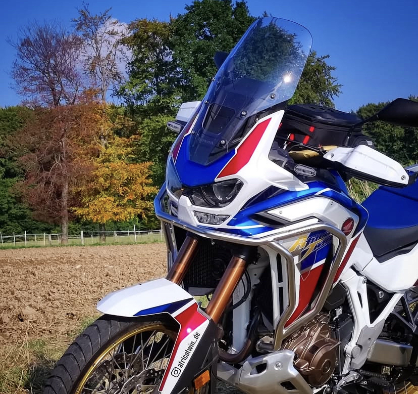 适用本田20-24款非双CRF1100L/ADV改装车身上下护杠不锈钢保险杠