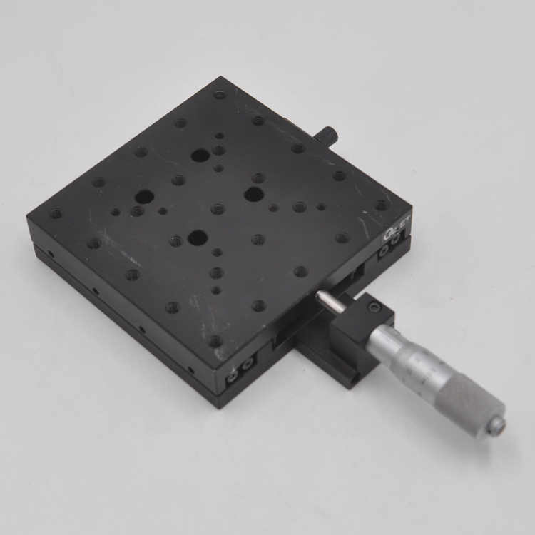 ONSET 手动X轴LY90精密千分尺行程正负12.5mm位移平台微调滑台铝