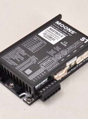 鸣志MOONS MSSTB05-R 总线控制步进电机驱动器STB可编程 拆机现货