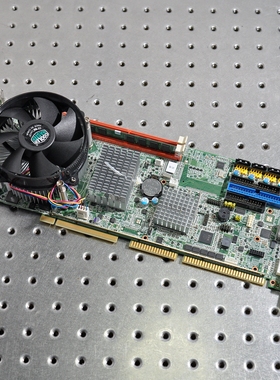 拆机现货ADVANTECH研华PCA-6011 带CPU与2G内存工控机主板 95成新