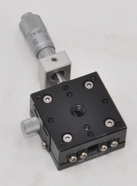 CHUO LS-347-C1中央精机手动高精密直线导轨型位移微调滑台30mm铝