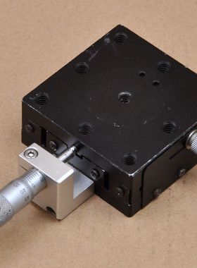 梅莱斯MELLES GRIOT手动精密千分尺调节导轨型微调平移滑台铝65mm