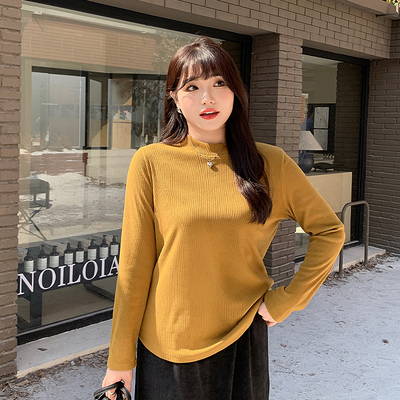 正肩遮肚子针织衫凤凰依屋