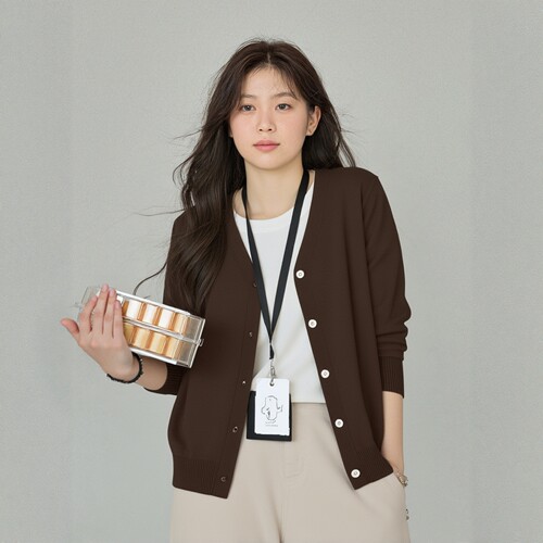 凤凰依屋大码女装新款针织开衫