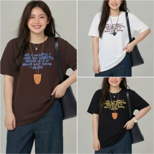 200斤胖妹妹MM宽松圆领正肩休闲字母短袖 大码 新款 夏季 T恤上衣 女装