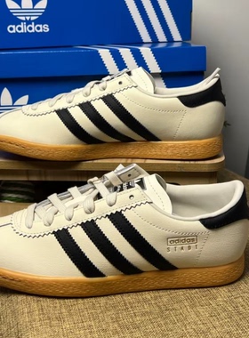 Adidas/阿迪达斯正品STADT 男女经典薄底运动板鞋「T头鞋」JS4606