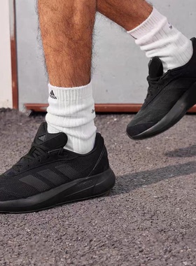 阿迪达斯男女运动鞋LIGHTSHIFT网面透气减震休闲跑步鞋JH9319