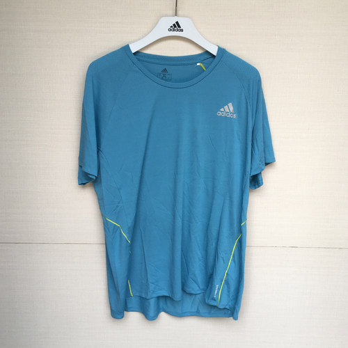 Adidas短袖男子透气速干短袖