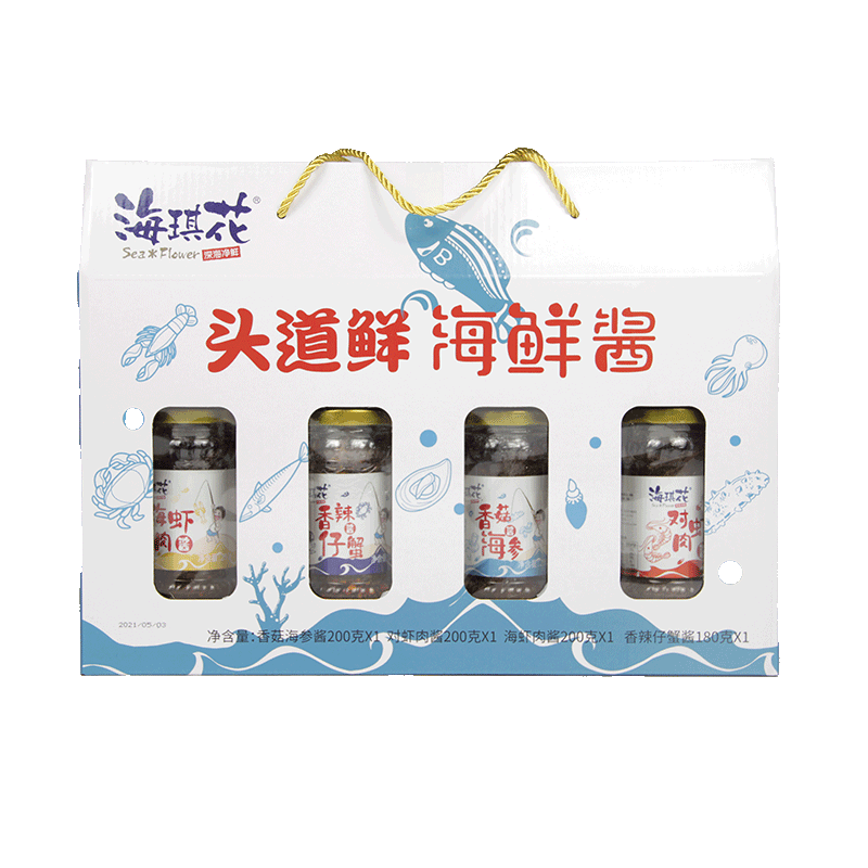 北戴河海鲜酱海琪花特产