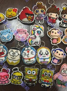 材料包成品定制拼豆转十字绣