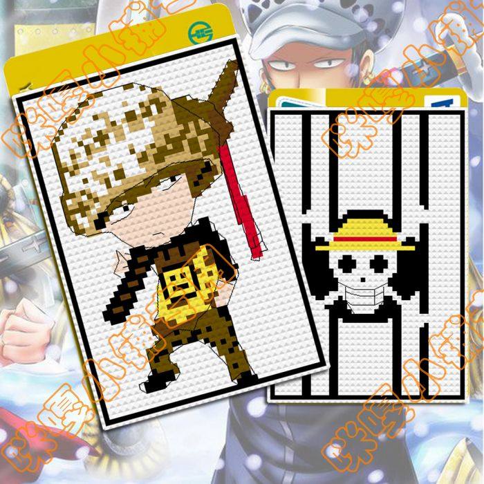 咪嘎十字绣公交卡袋银行卡套线绣材料包k198海盗王罗