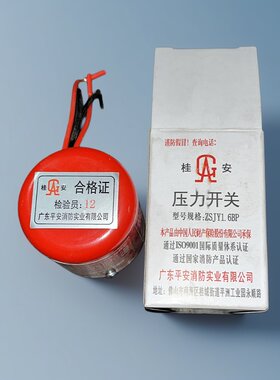 桂安消防压力开关ZSJY-1.6BP平安