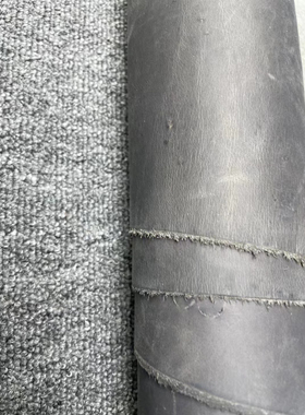 B59进口头层1.2mm灰色疯马革牛皮微挺19.5平方英尺x7.5=146元包邮