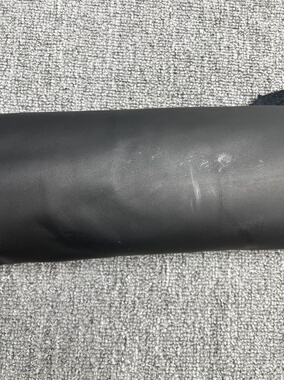 E730黑色植鞣牛皮 手感微挺 厚度1.4mm