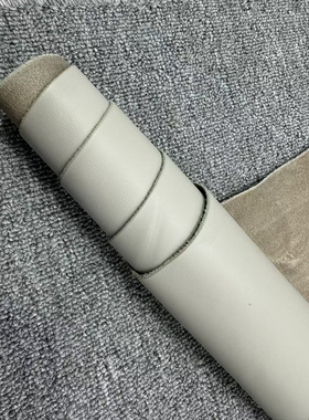 A468进口头层1.4mm灰色平纹牛皮微软14平方英尺*5.5=77元包邮