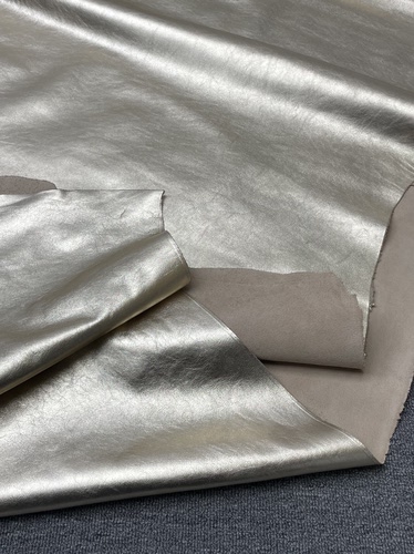 H502厚度1.1mm进口头层黄金色软牛皮 手感微软