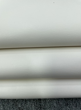 H596厚度1.7mm进口牛皮米色十字纹手感中挺