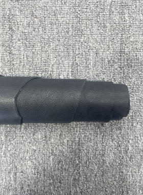 H381厚度1.6mm进口牛皮黑色腊感植鞣手感中挺