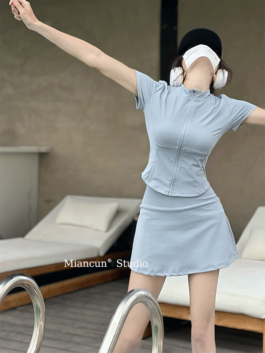 少女感运动休闲套装女