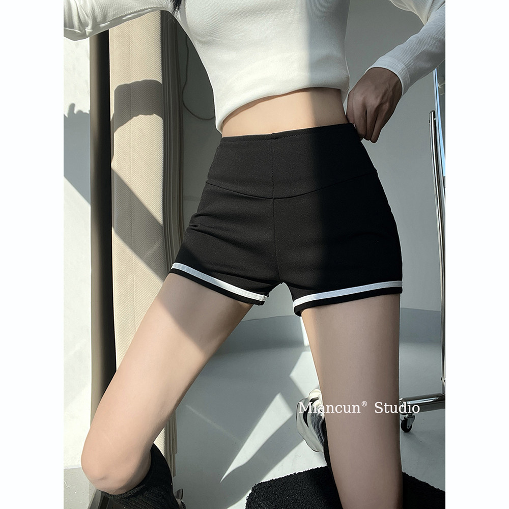 露思同款心动漫画腿西装短裤夏季设计感撞色百搭显瘦休闲短裤女,女装/女士精品,休闲裤,淘宝优惠券,粉丝福利购,淘宝优惠卷