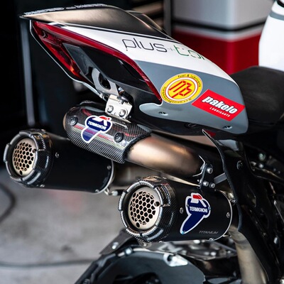 杜卡迪V4改装特米WSBK全段排气管