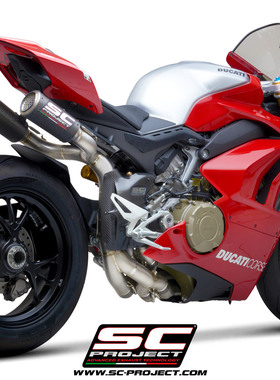 意大利SC 杜卡迪V4 V4S V4R 改装CR-TM2钛合金全段排气管WSBK御用