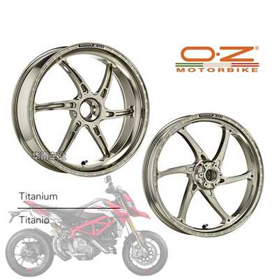 意大利OZ骇客950改装锻造轮毂框