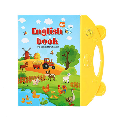 儿童英语早教手指点读有声书幼儿英语启蒙认知读物智能电子书玩具