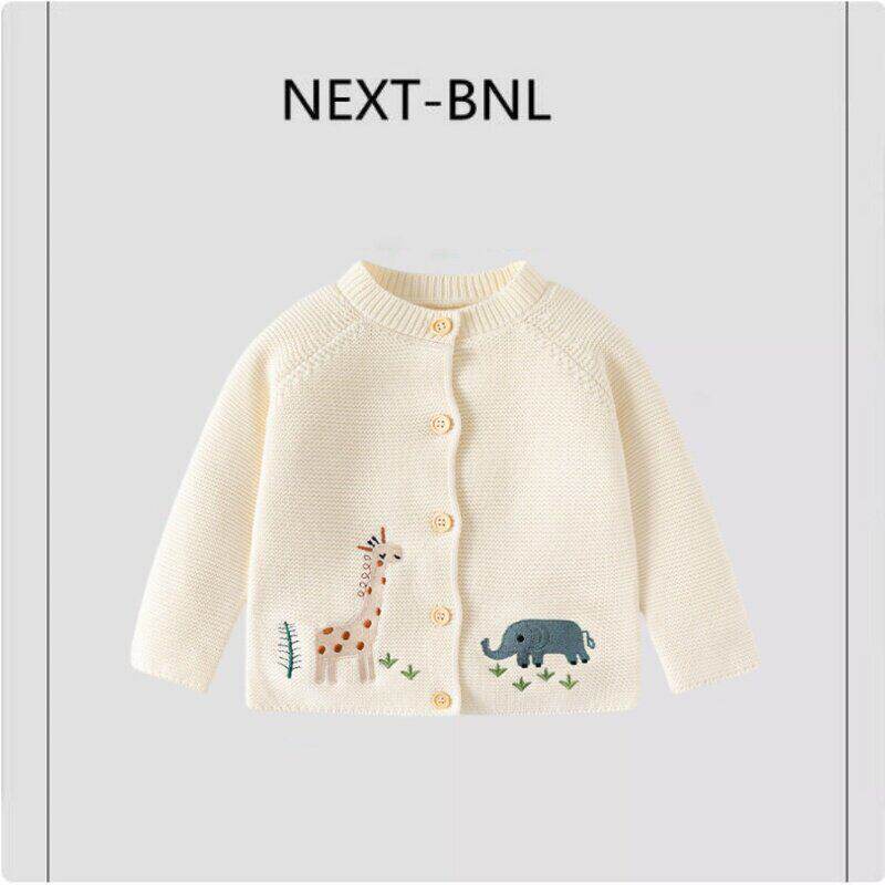 英国NEXT女童针织纯棉毛