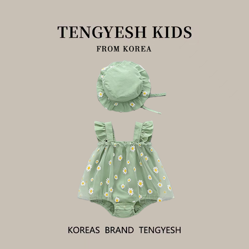 韩国TENGYESH婴儿裙子夏