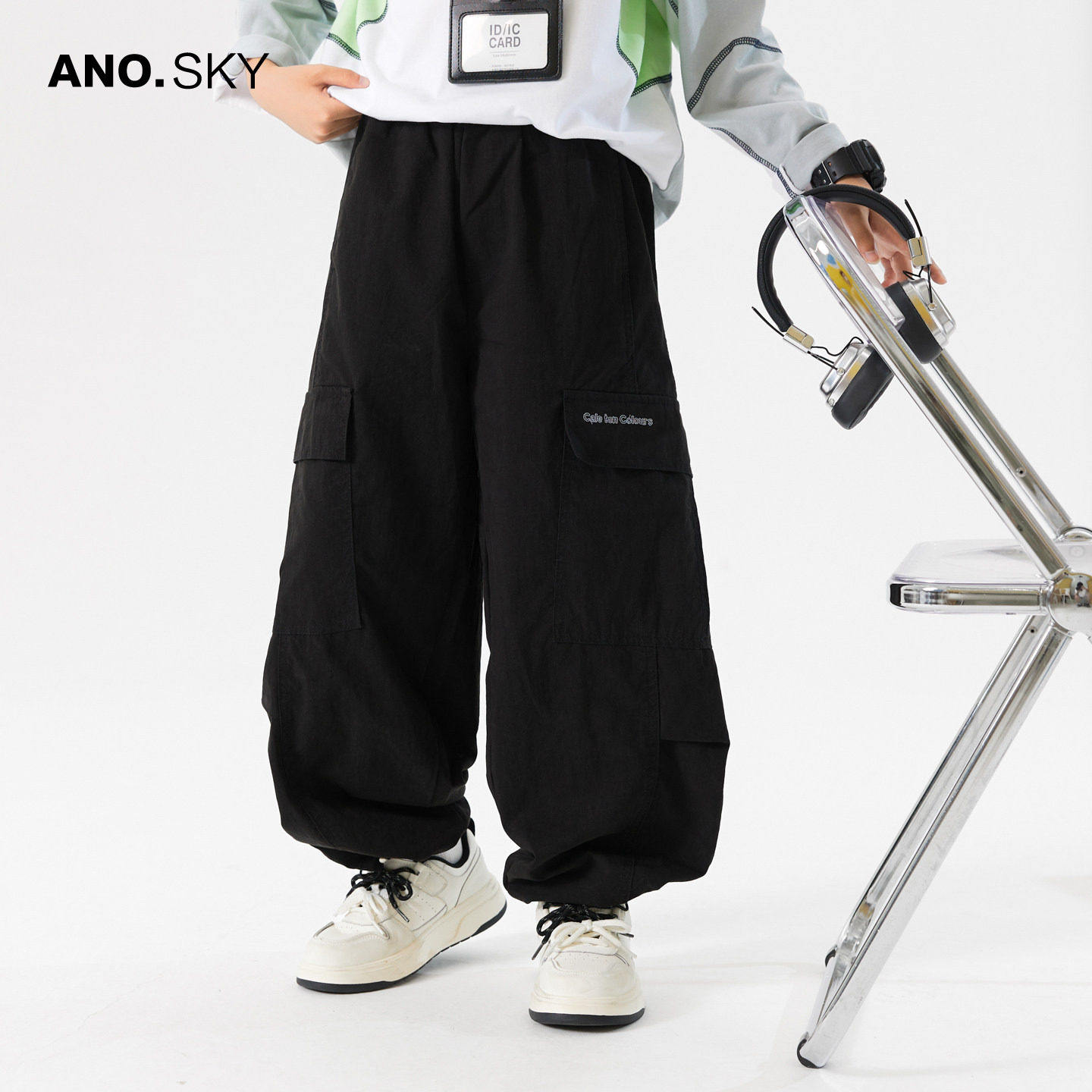 anothersky男童秋季黑色