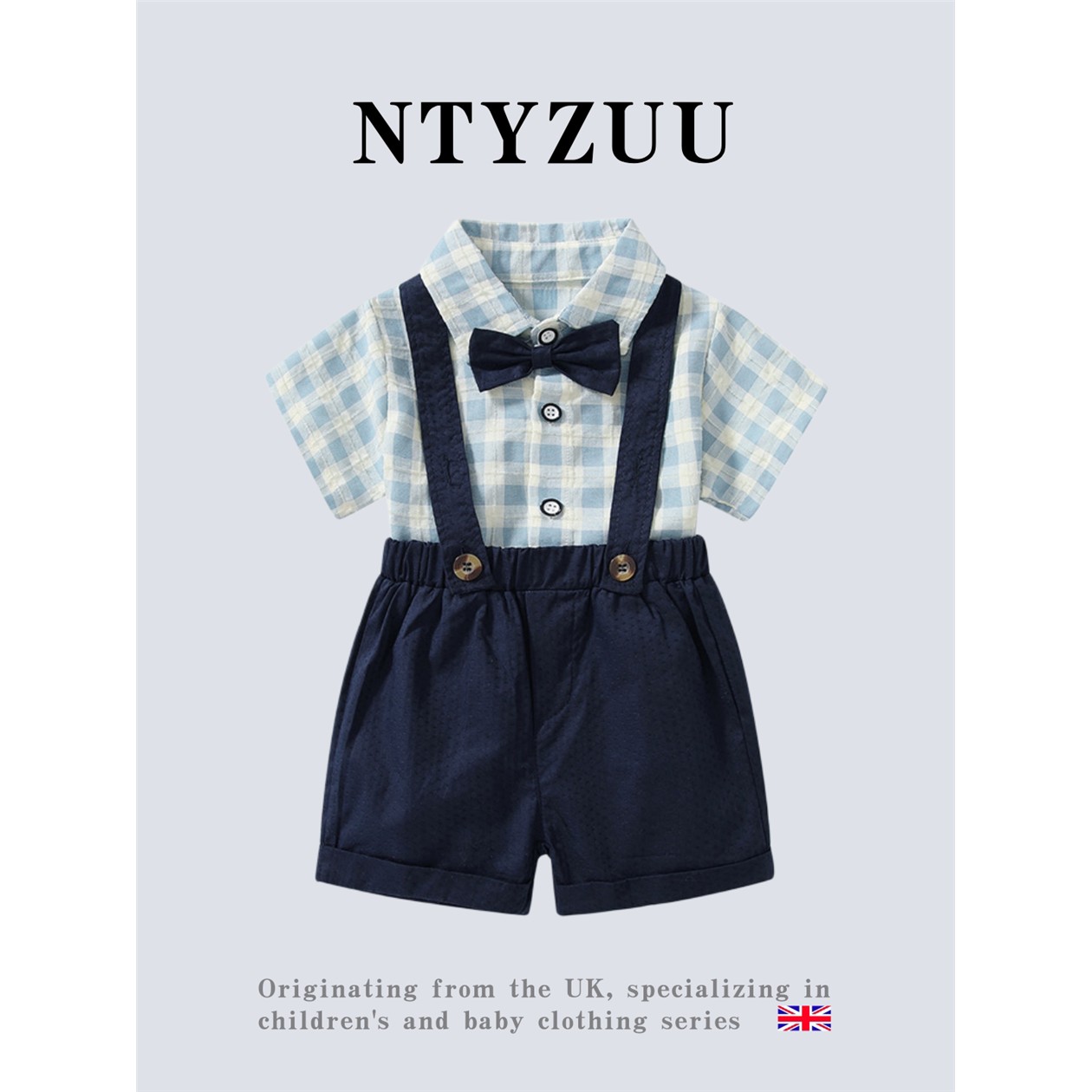 英国NTYZUU夏季儿童西装