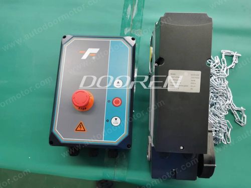 翻板门工业提升门电机工业开门机带控制板可配遥控器，工业卷帘门