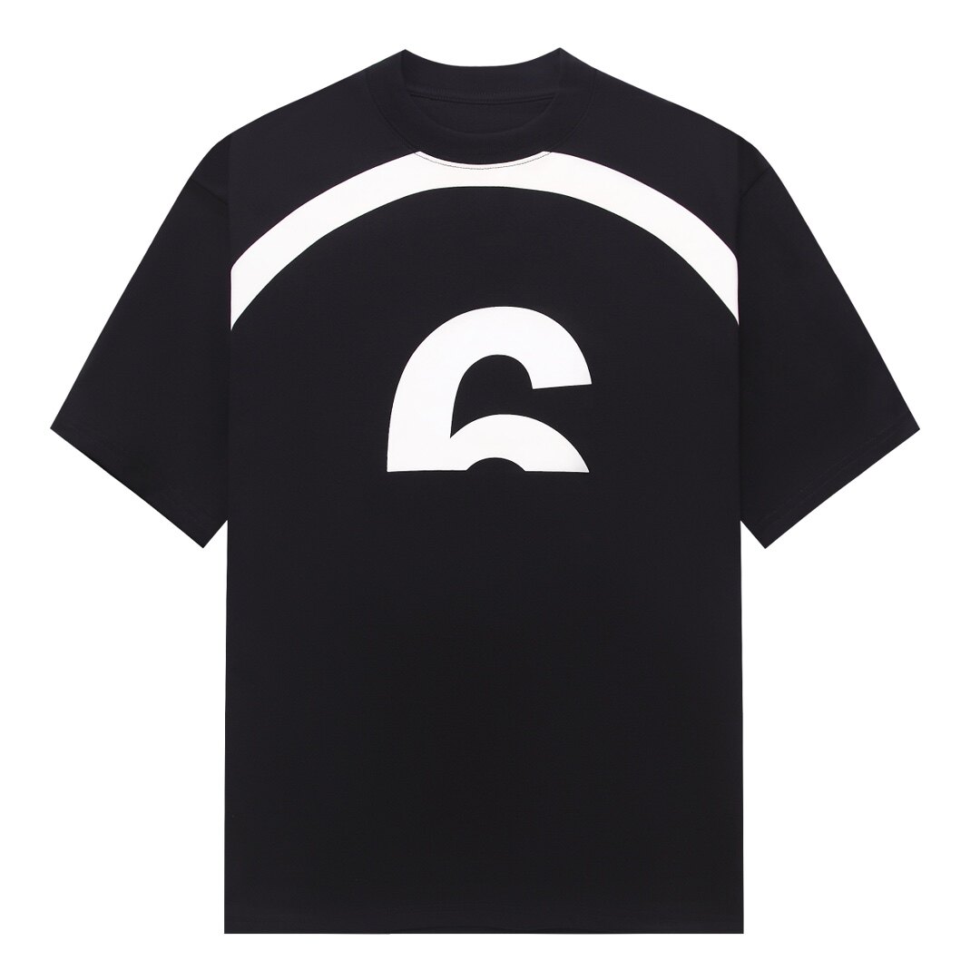 margiela24新款mm6马吉拉简约数字6印花logo宽松短袖男女同款t恤