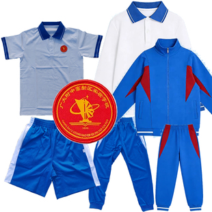 广大附中高新区实验学校短袖校服短裤夏广附校服短袖附小校服长裤